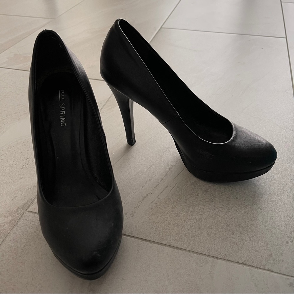 Black Pumps Heels